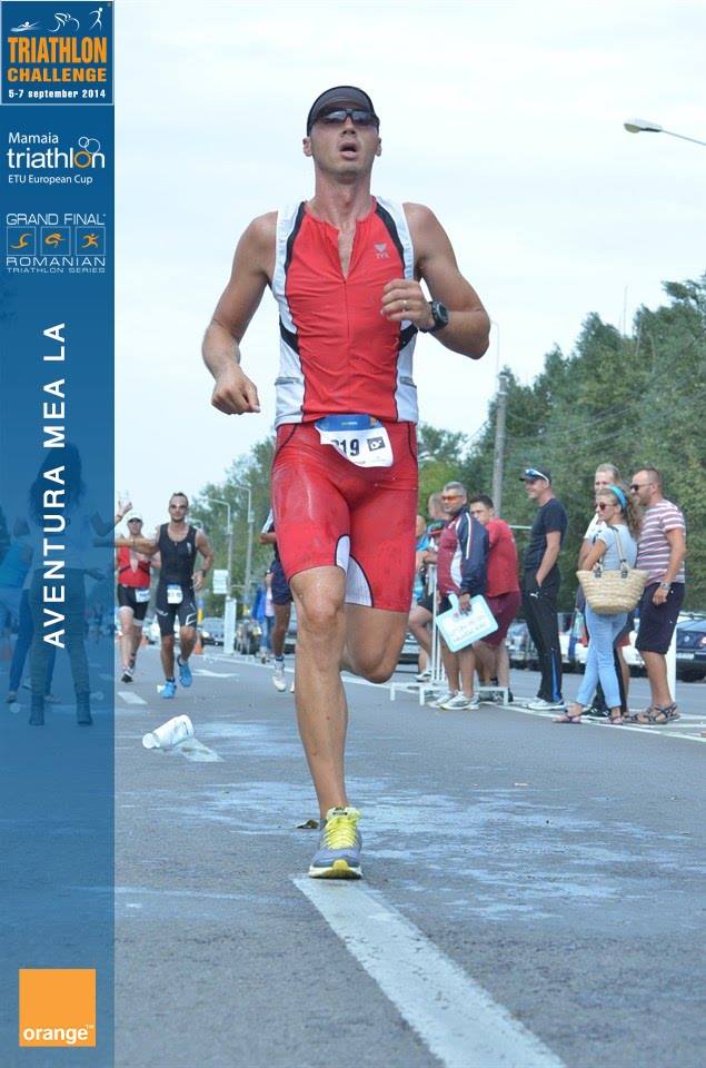 Răzvan Florea la Triathlon Challenge Mamaia