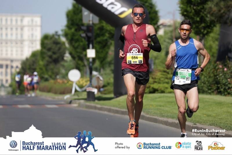Alexandru Corneschi - Semimaratonul Bucureşti 2018 - cel mai bine clasat român