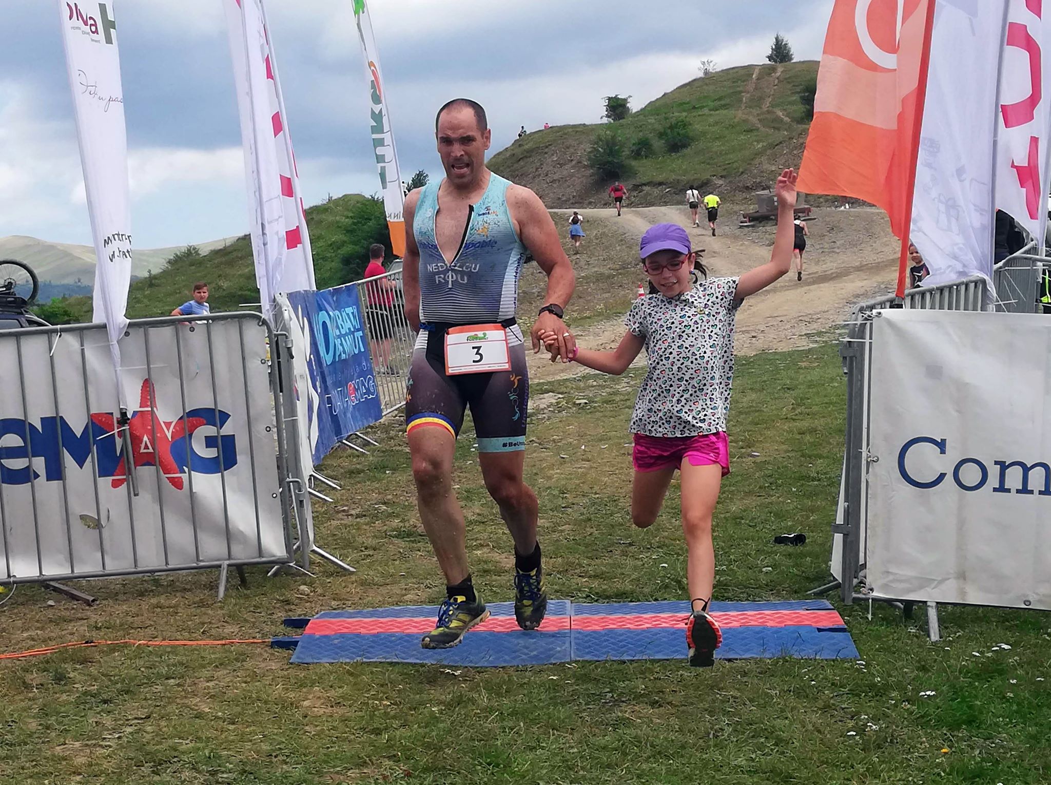 Fără Asfalt la Munte 2019 - finish Emilian Nedelcu