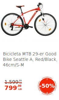 Bicicleta MTB 29er Good Bike Seattle A