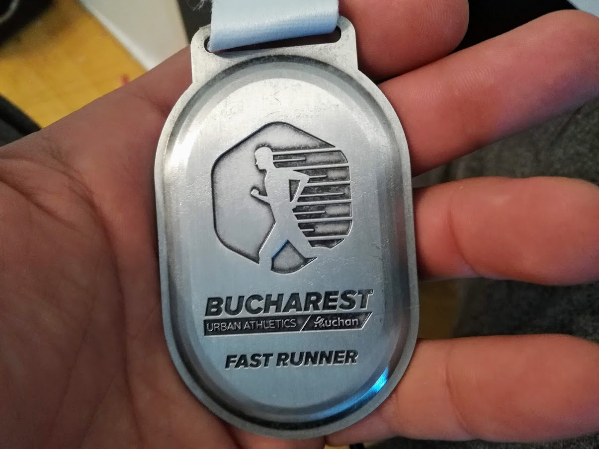 Bucharest Urban Athletic - medalia - fast runner
