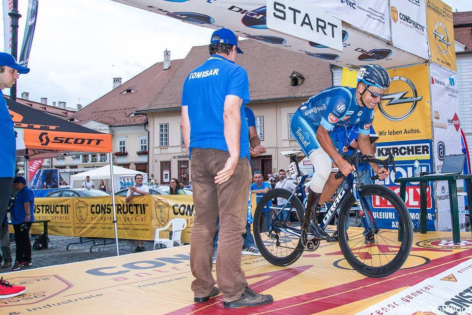Eduard Novak - start in Turul Ciclist al Sibiului