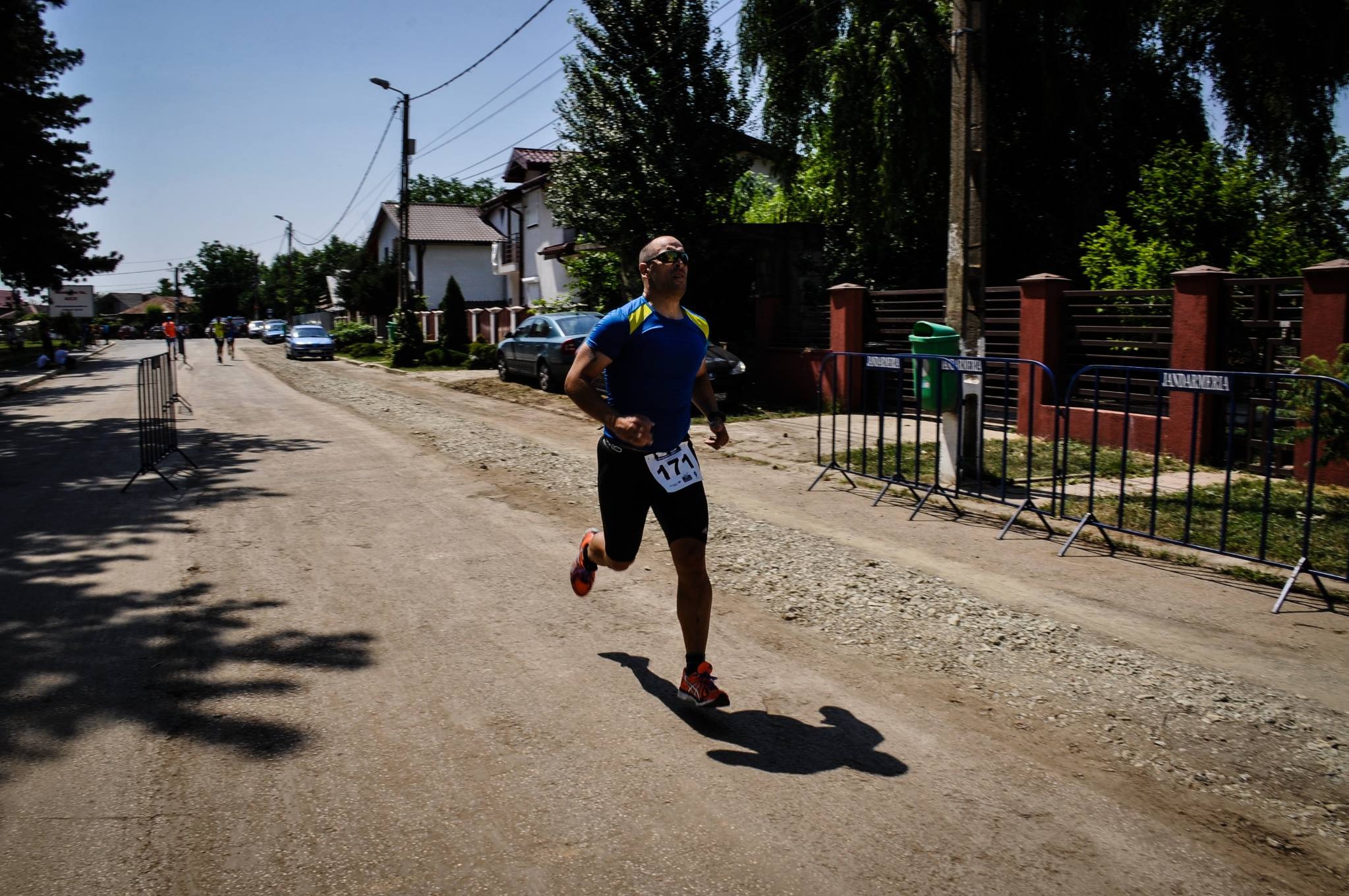 Emilian Nedelcu - finish alergare Pegas Triatlon Buftea