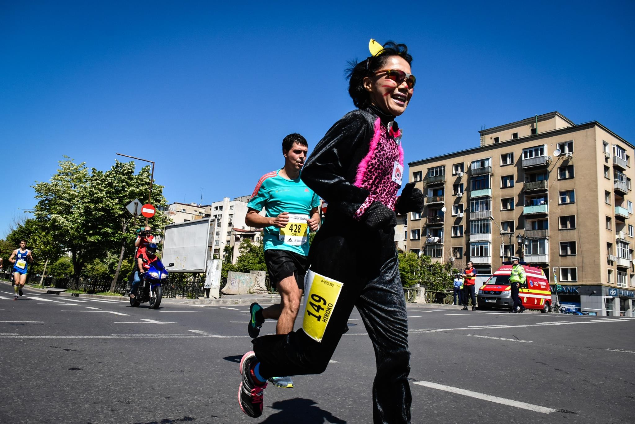 Hiroko Ogawa - semimaraton Bucuresti 2016