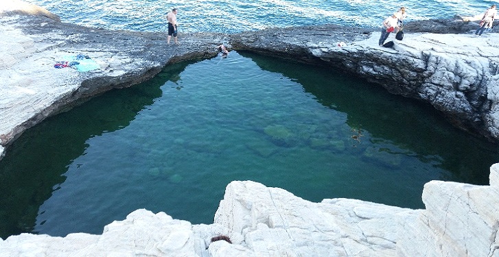 Insula Thassos - bazinul Giola