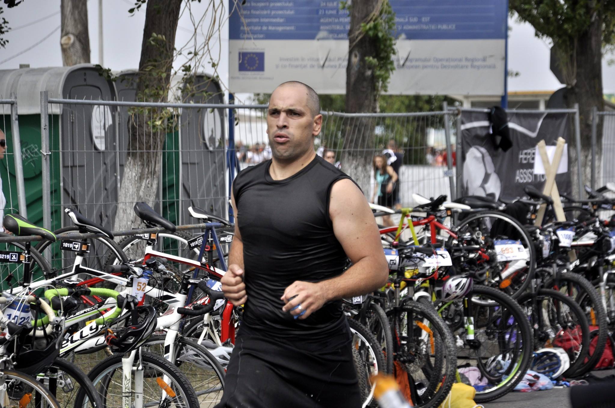 Triathlon Challenge Mamaia 2014 - tranziţie înot-ciclism