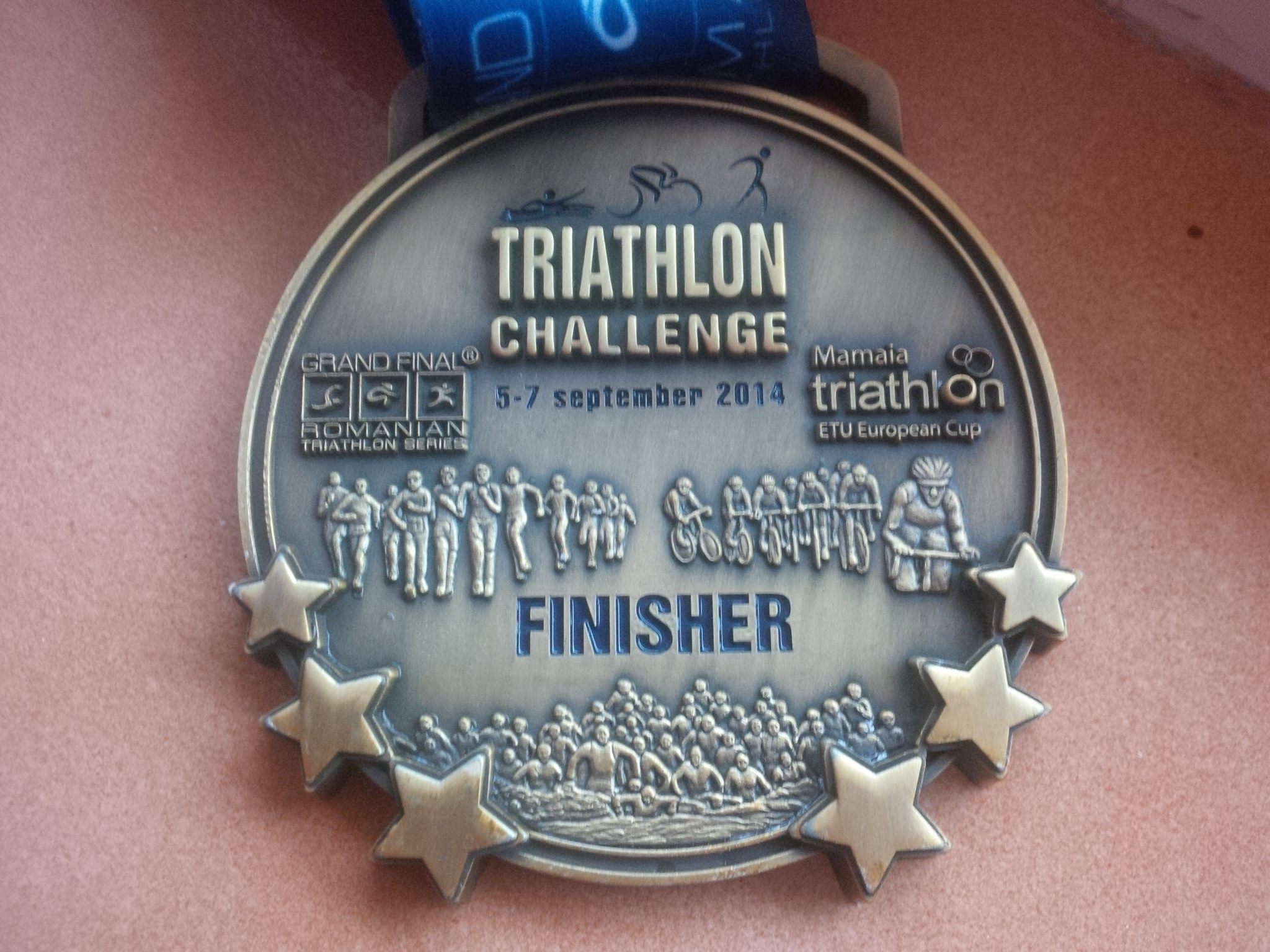 Medalia Triathlon Challenge Mamaia