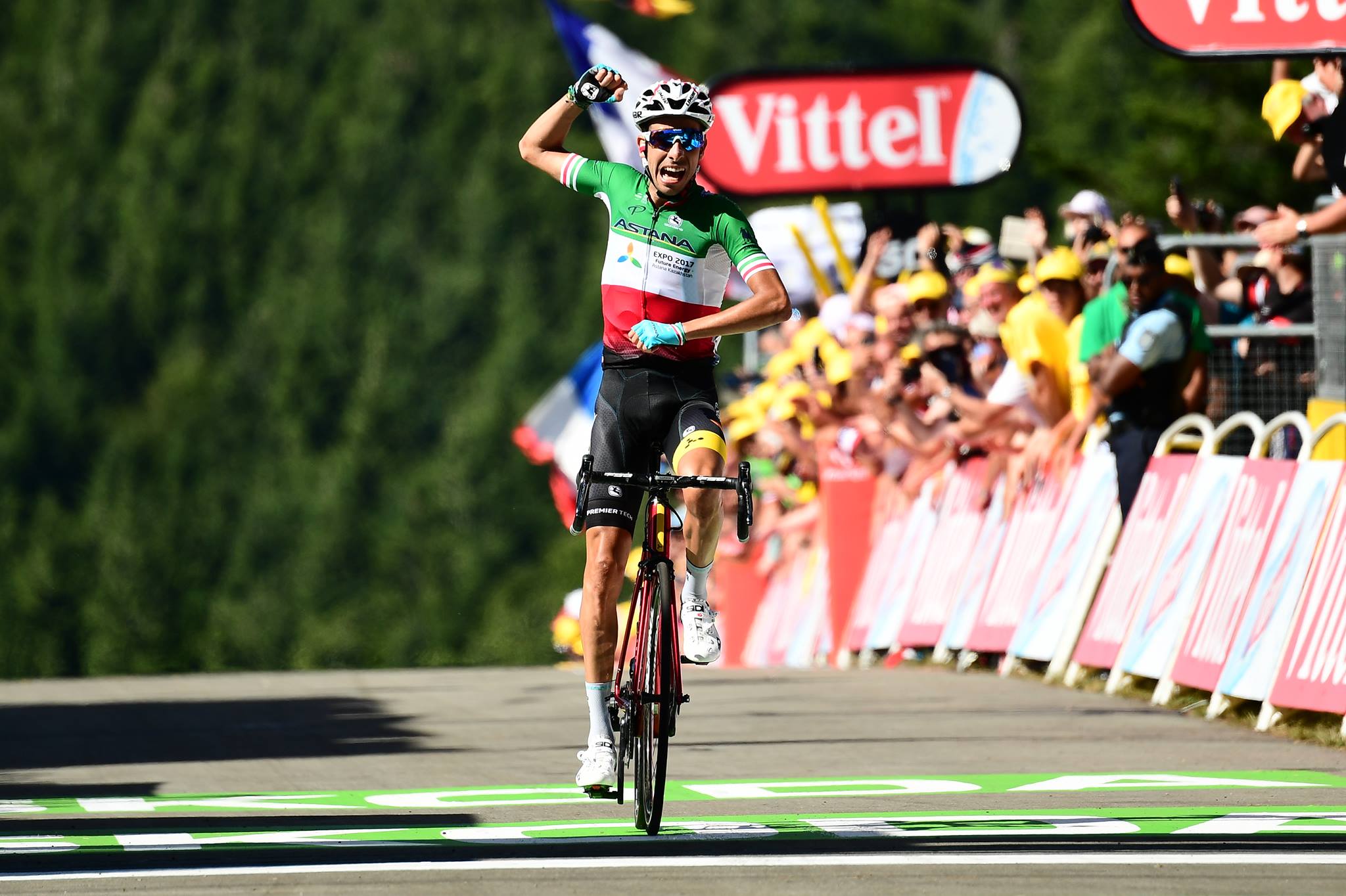Fabio Aru - victorie etapa 4 Turul Frantei 2017