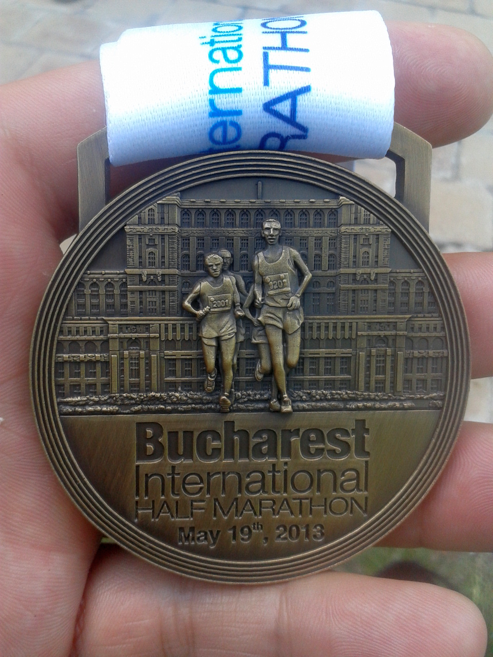 Semimaraton Bucuresti - medalia