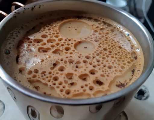 Cafea cu ulei de cocos