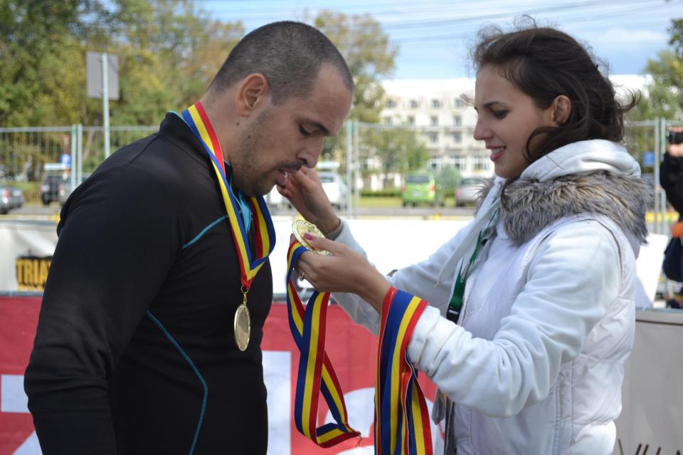 Emilian Nedelcu, finish Triathlon Challenge Mamaia 2012