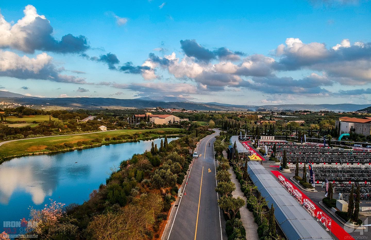 Vedere panoramica Ironman 70.3 Costa Navarino