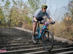 Bucureștii MTB Race 2019 - coborâre scării