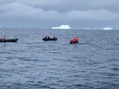 Paul Georgescu - inot Antarctica
