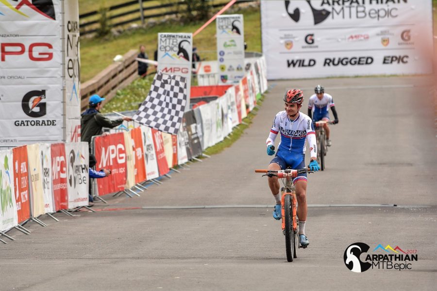 Carpathian MTB Epic 2017, etapa 2 - castigator Tomas Visnovsky