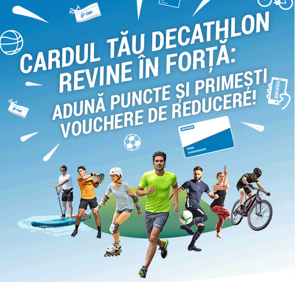 Card fidelitate Decathlon - program