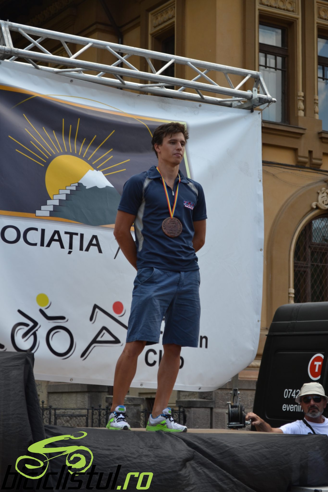 Hankó Dávid - locul 3 la Brasov Triathlon