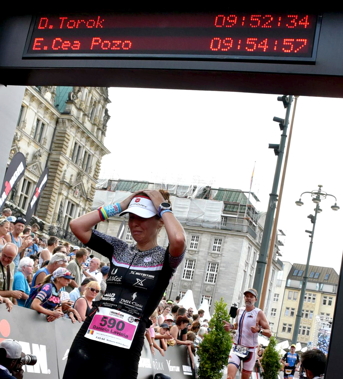 Daniela Torok - finish Ironman Hamburg 2018