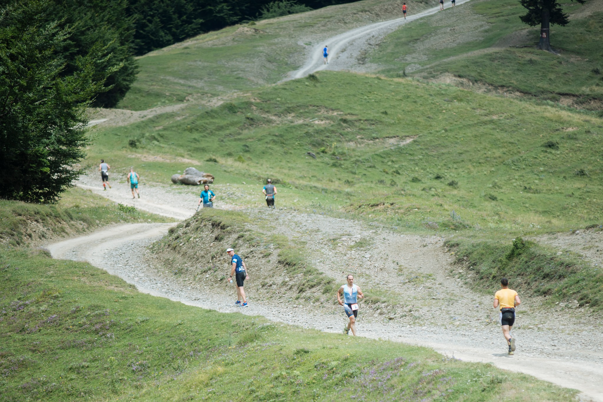 Triatlon la munte -  alergare Emilian Nedelcu