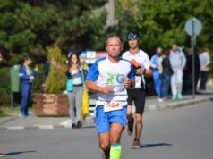 Florin Ionita, la un concurs de alergare din Plopeni