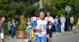 Florin Ionita, la un concurs de alergare din Plopeni