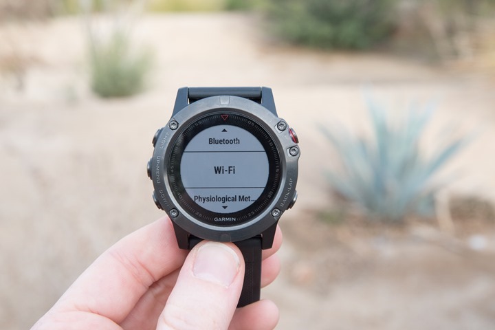 fenix 5 wifi
