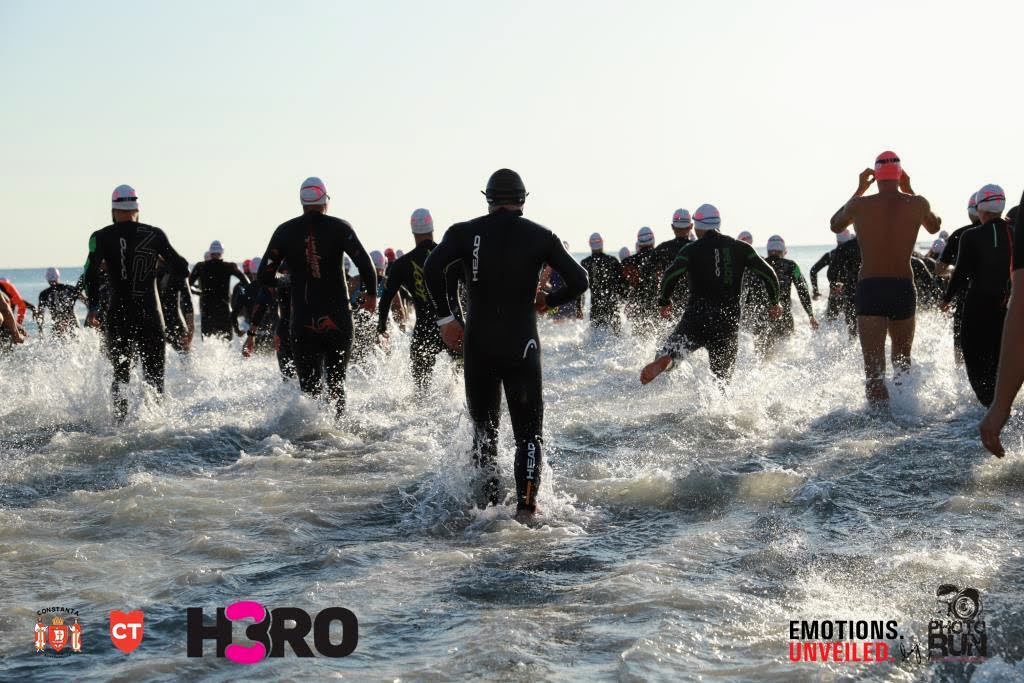 H3RO by TriChallenge 2019 - start înot proba Half