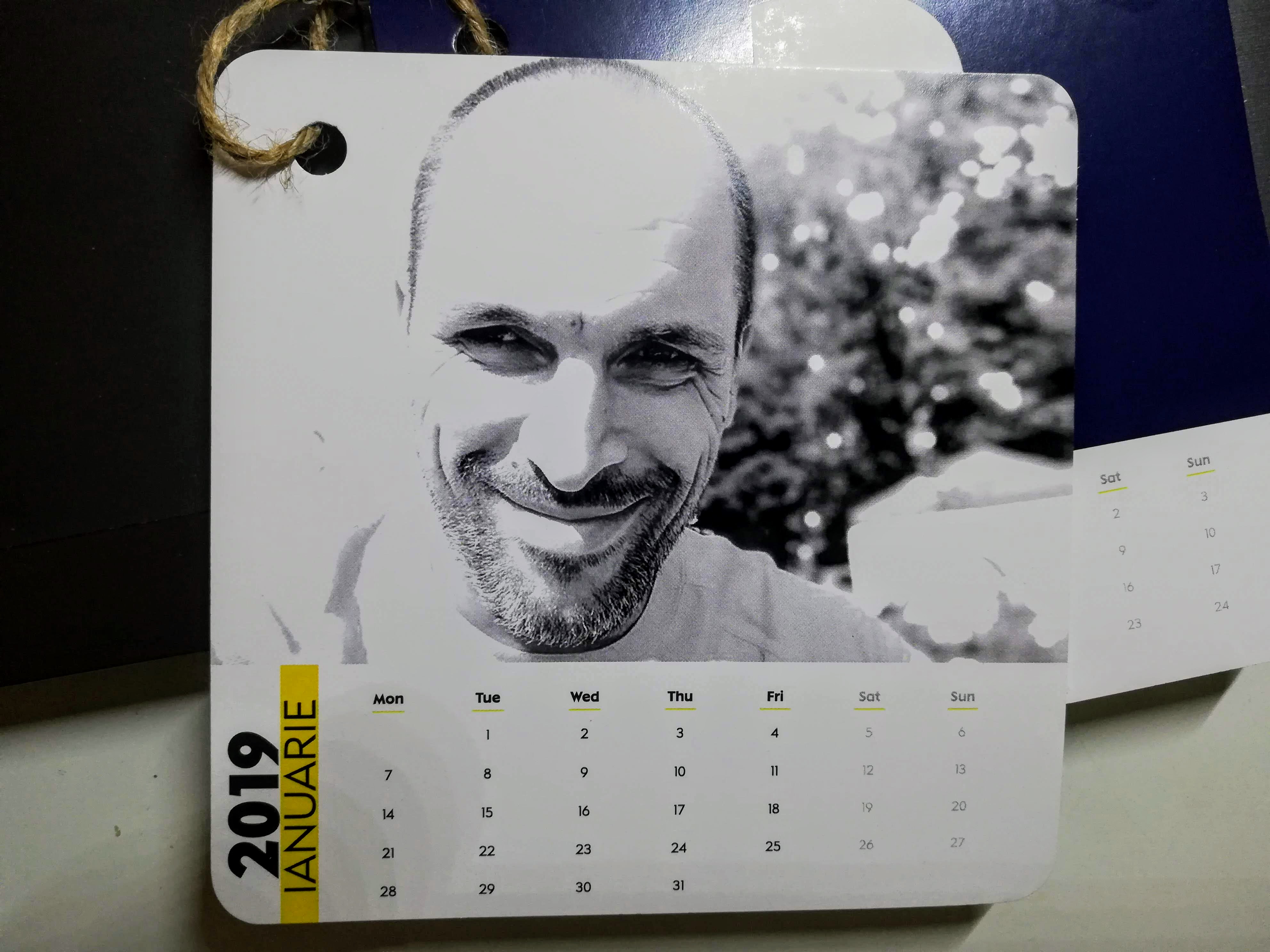 Nivea calendar bărboși