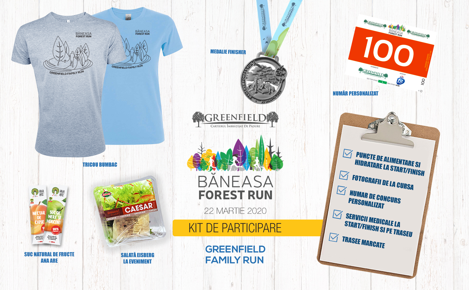 Baneasa Forest Run - kit participare family run