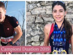 Bogdan Damian - Antoanela Manac - campioni nationali duatlon 2019