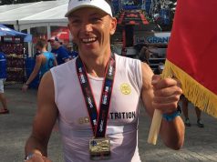 Razvan Ene - medalie Ironman Tremblant 2019