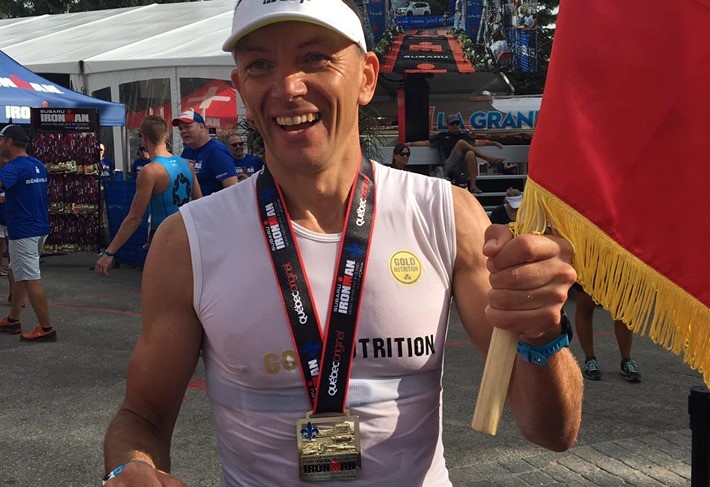 Razvan Ene - medalie Ironman Tremblant 2019