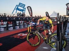 Sebastian Kienle - zona tranzitie - Ironman 70.3 World Championship