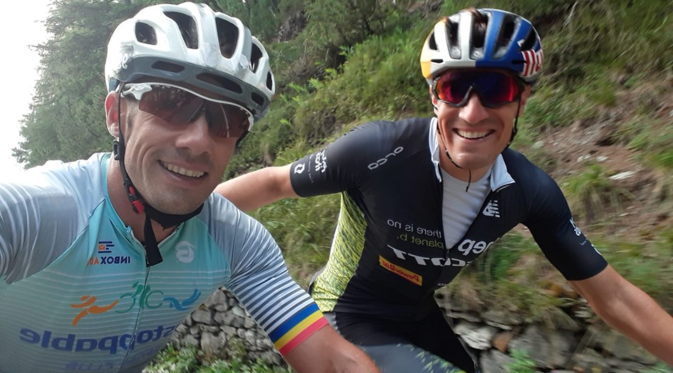 Sorin Boriceanu - Sebastian Kienle - intalnire Livigno