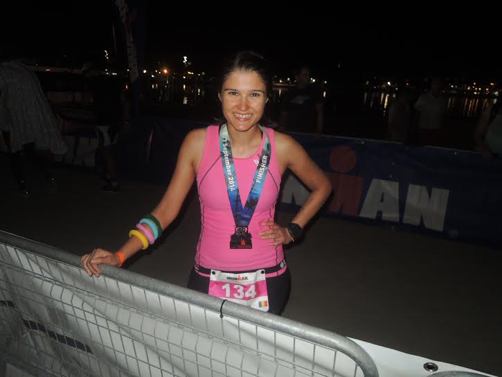 Andreea Calugaru - finish Ironman Mallorca 2014