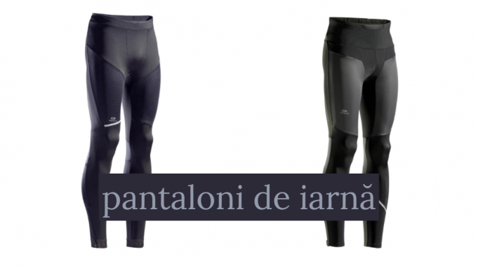 pantaloni de alergare iarna