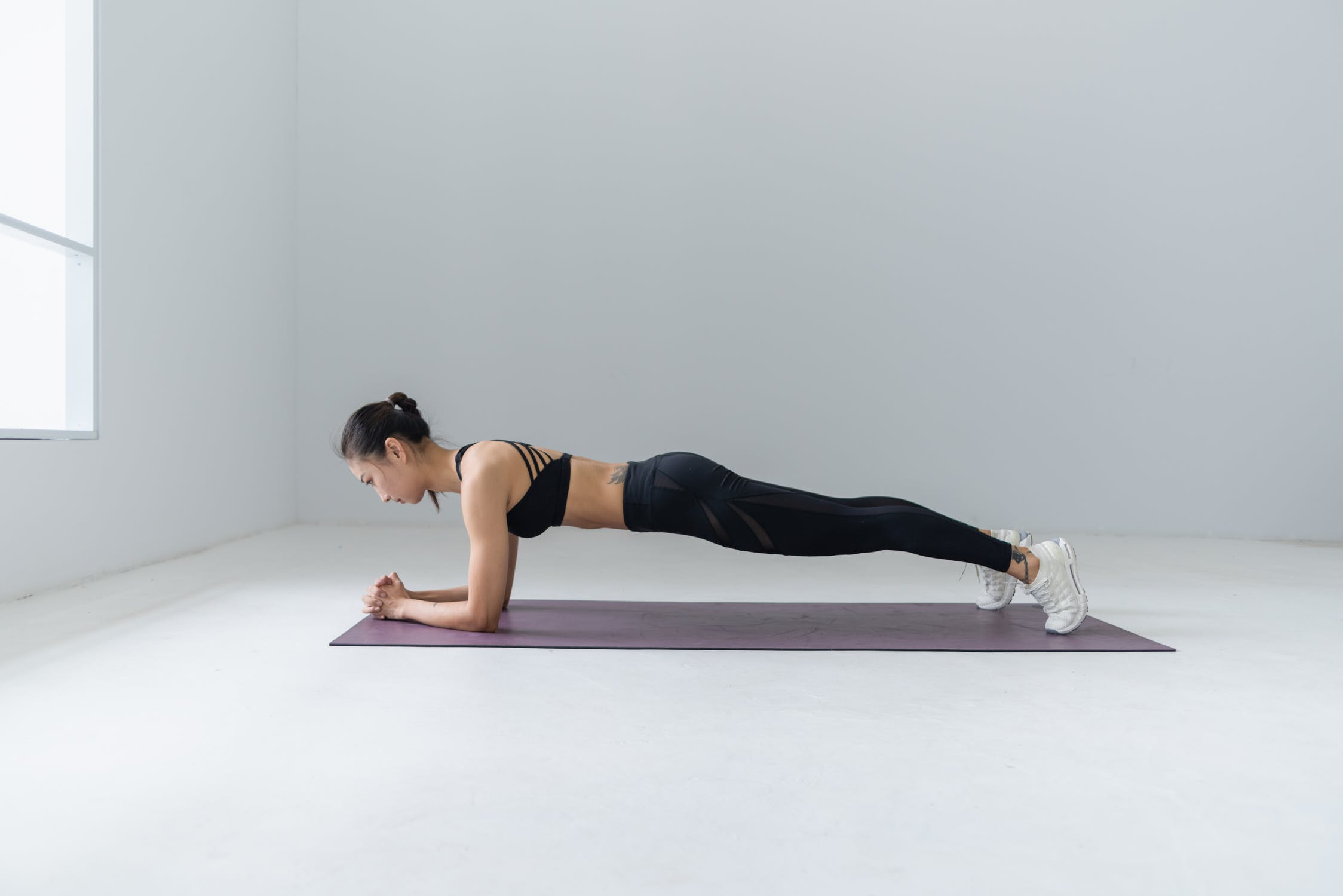 Poziția plank - antrenament forță